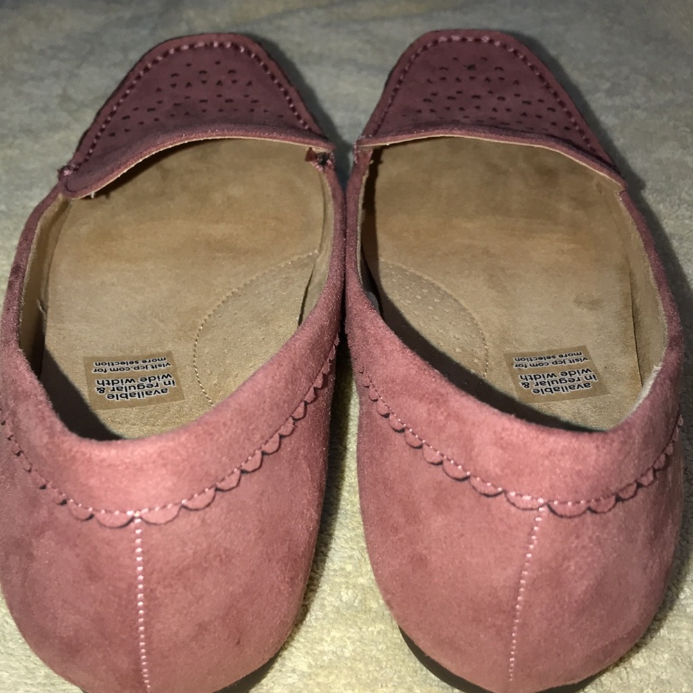Liz Claiborne loafers, Adelina, 6.5M, Dusty Rose - Picture 9 of 12